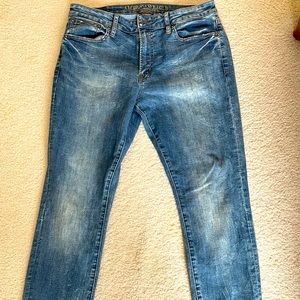American Eagle slim straight jeans, 34x32, 360 extreme flex